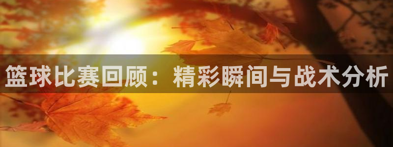  易游体育app客户端下载安装最新版：篮球比赛回顾：精彩瞬间与