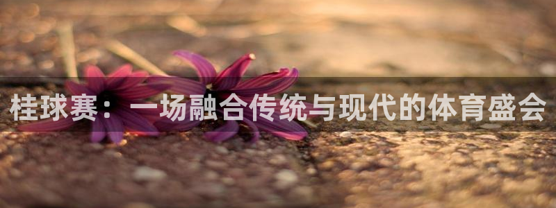 易游体育app官网：桂球赛：一场融合